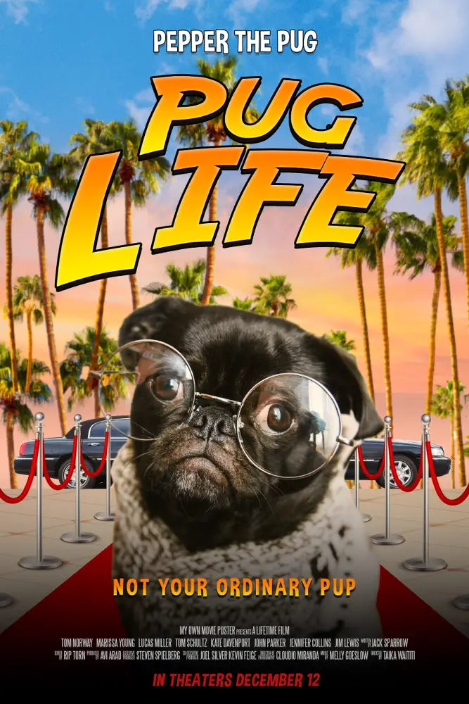 Pugs Life- Movie Poster